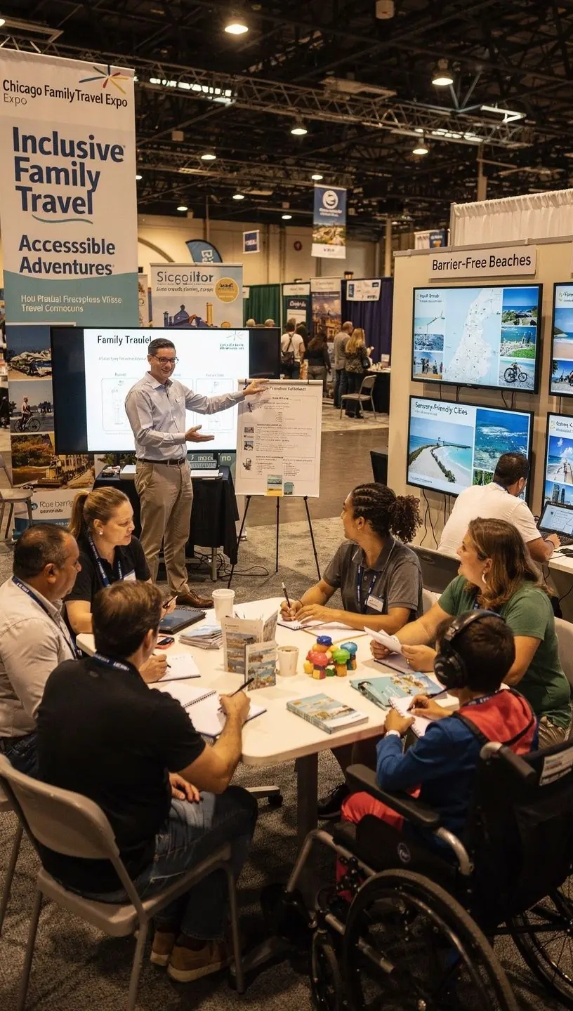 Семья, наслаждающаяся вечерним времяпрепровождением у костра на природе.